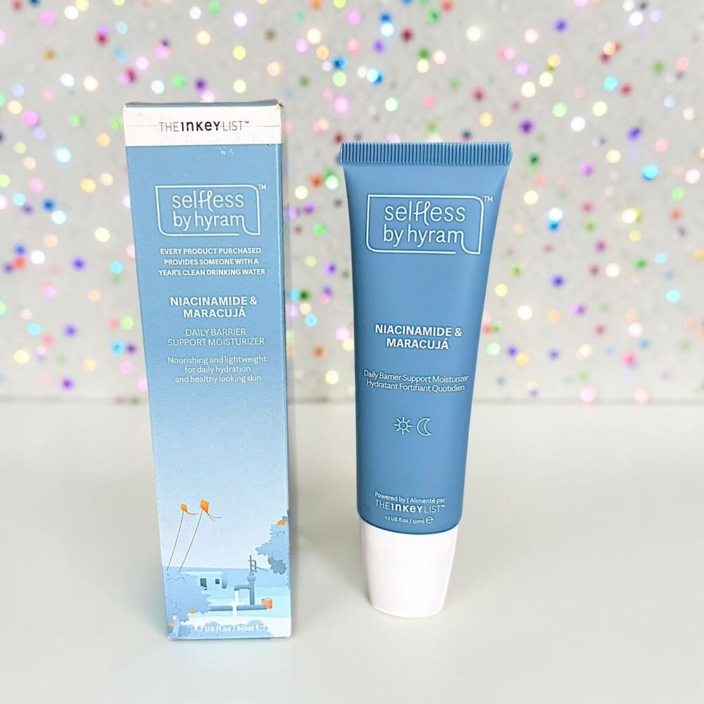Selfless By Hyram Niacinamide & Maracuja Daily Barrier Moisturizer 1.7 Fl Oz NIB